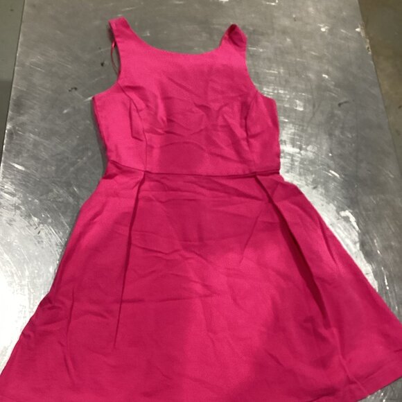 ZARA Trafaluc Red Fit‑and‑Flare Dress - Picture 1 of 5